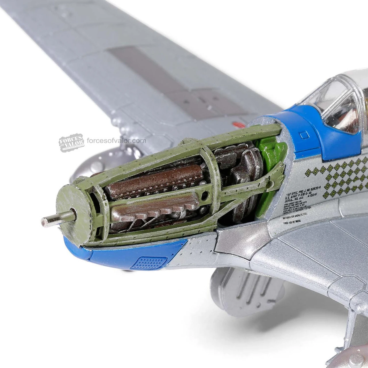 Forces Of Valor 1/72 P-51D Mustang Diecast Model 12 Forces Of Valor 1/72 P-51D Mustang Diecast Model - Image 12