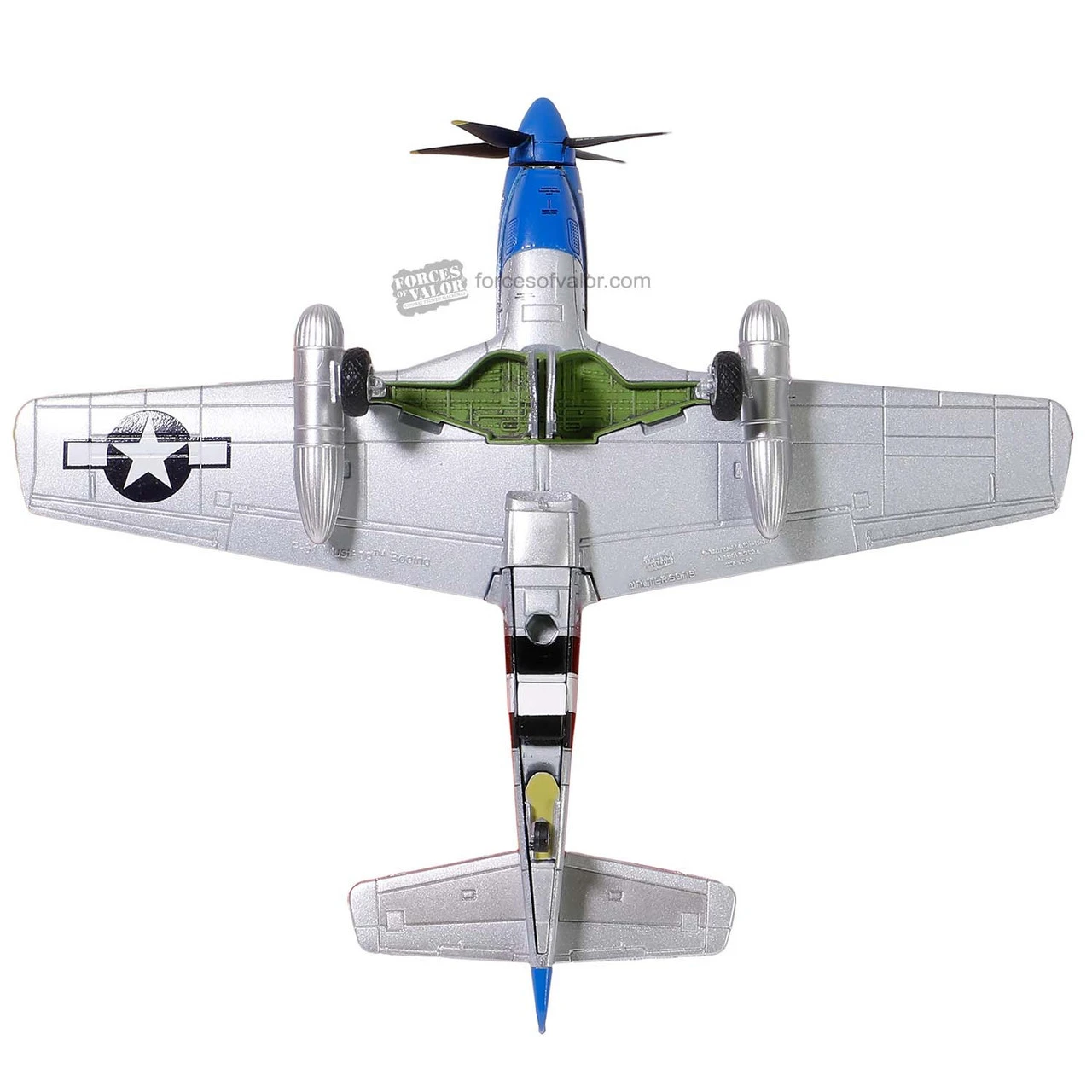 Forces Of Valor 1/72 P-51D Mustang Diecast Model 6 Forces Of Valor 1/72 P-51D Mustang Diecast Model - Image 6