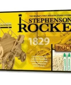 Matchbuilder Stephenson's Rocket Matchstick Model
