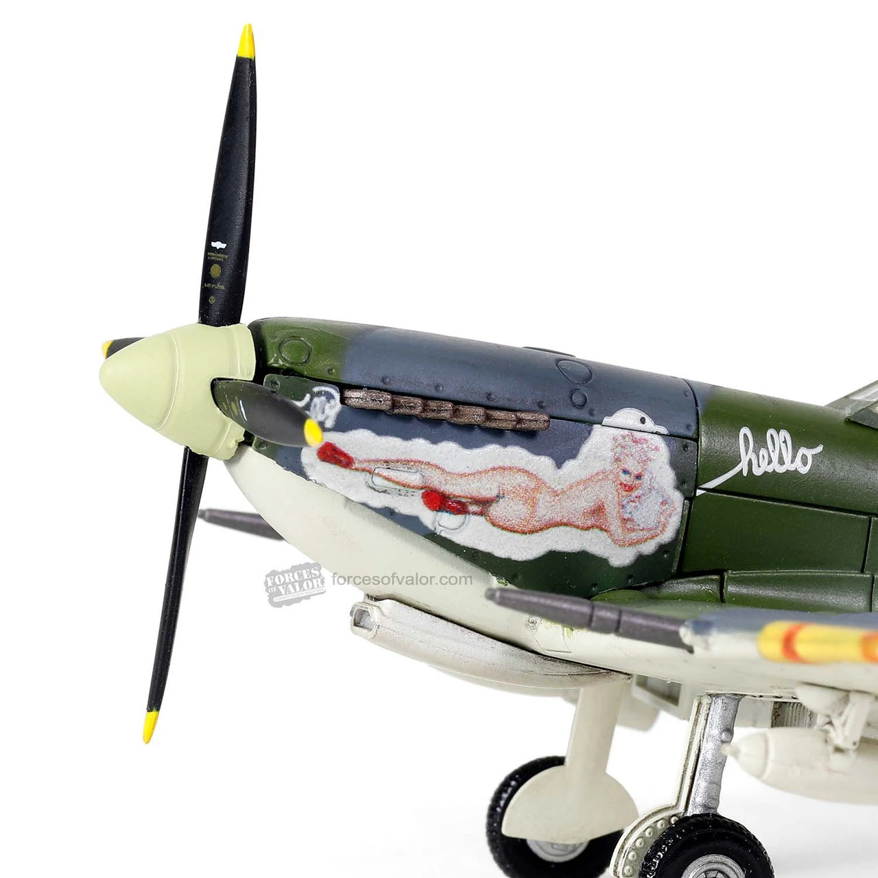 Forces Of Valor 1/72 Supermarine Spitfire Mk.IX MK 210 Diecast Model 6 Forces Of Valor 1/72 Supermarine Spitfire Mk.IX MK 210 Diecast Model - Image 6