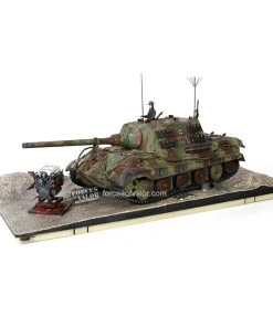 Alternative view of Forces Of Valor 1/32 German Sd.Kfz.186 Panzerjager Tiger Ausf. B Heavy Tank "JagdTiger" (Henschel Suspension) Diecast Model