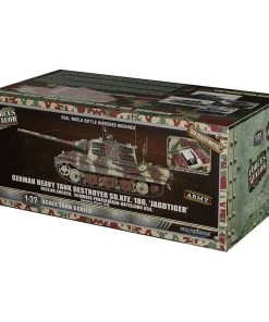 Forces Of Valor 1/32 German Sd.Kfz.186 Panzerjager Tiger Ausf. B Heavy Tank "JagdTiger" (Henschel Suspension) Diecast Model -Games Workshop shop 321435 35505.1676903653