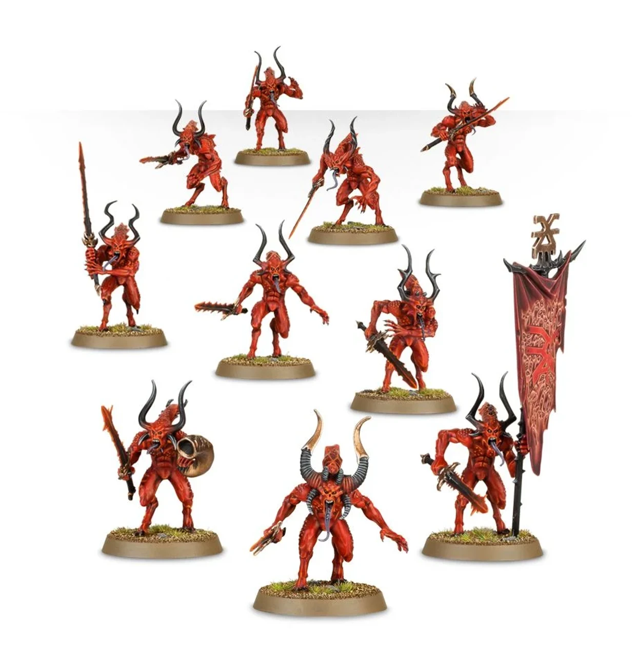Games Workshop Daemons Of Khorne - Bloodletters 1 Games Workshop Daemons Of Khorne - Bloodletters