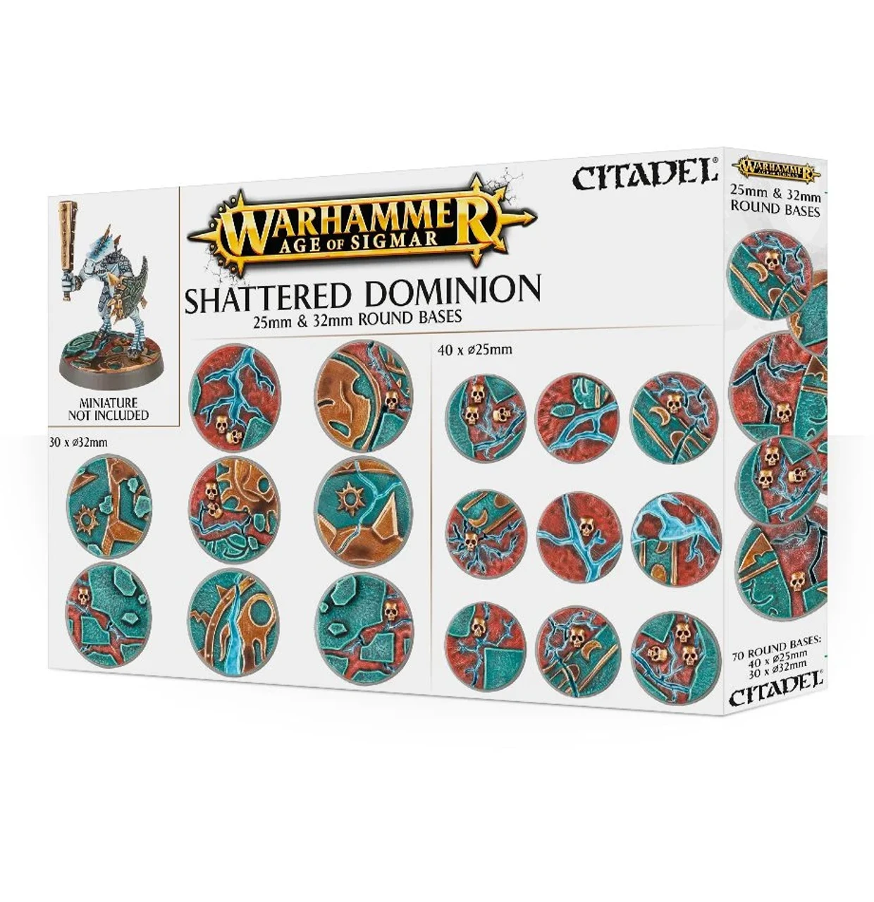 Citadel Shattered Dominion 25mm & 32mm Round Bases 4 Citadel Shattered Dominion 25mm & 32mm Round Bases - Image 4