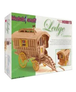 Matchcraft Ledge Caravan Matchstick Model