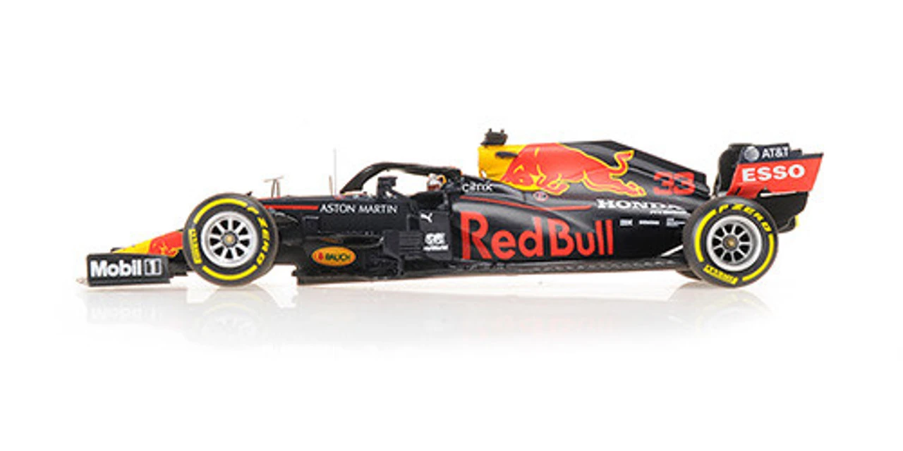 Minichamps 1/43 Aston Martin Red Bull Racing RB16 - Max Verstappen - Winner Brazil GP 2019 2 Minichamps 1/43 Aston Martin Red Bull Racing RB16 - Max Verstappen - Winner Brazil GP 2019 - Image 2