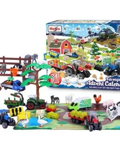 Maisto Mini Working Machines - Farm Advent Calendar