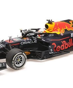 Minichamps 1/18 Red Bull Racing Honda RB16B, Max Verstappen, Winner French GP 2021