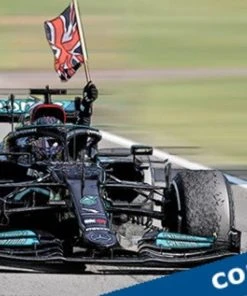 Minichamps 1/43 Mercedes-AMG Petronas W12 E Performance, Hamilton, 2021, British GP