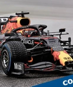 Minichamps 1/43 Red Bull Racing Honda RB16B, Max Verstappen, Winner Belgian GP 2021