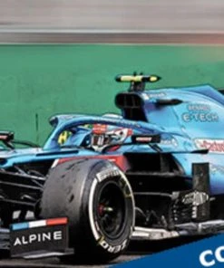 Minichamps 1/43 Alpine F1 Team A521, Esteban Ocon, Winner Hungarian GP 2021
