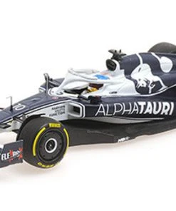 Alternative view of Minichamps 1/43 Scuderia Alphatauri AT03, Pierre Gasly, Bahrain GP 2022