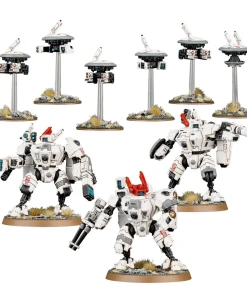Games Workshop T'au Empire XV8 Crisis Battlesuit Team