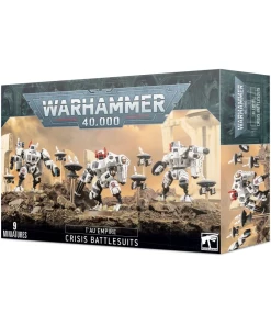 Games Workshop T'au Empire XV8 Crisis Battlesuit Team -Games Workshop shop 324848 26214.1676903679