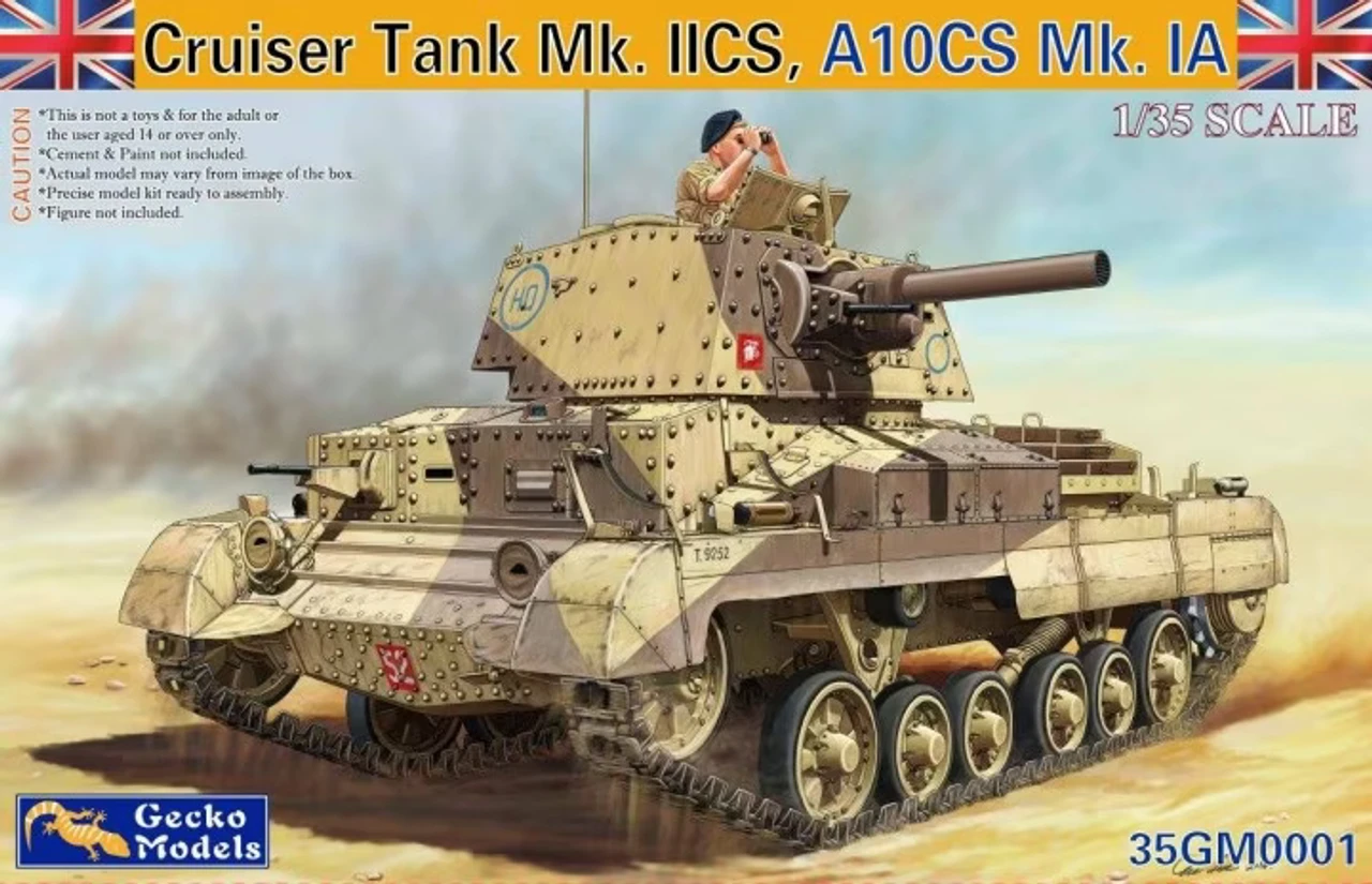 Gecko Models 1/35 Cruiser Tank A10 Mk.IA CS Model Kit 1 Gecko Models 1/35 Cruiser Tank A10 Mk.IA CS Model Kit