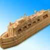 Matchmaker Canal Narrow Boat Matchstick Model