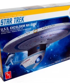 AMT Models 1/1000 Star Trek USS Excelsior NX-2000 Model Kit