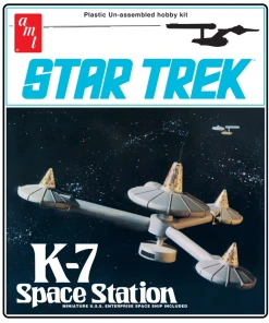AMT Models 1/7600 Star Trek K-7 Space Station Model Kit