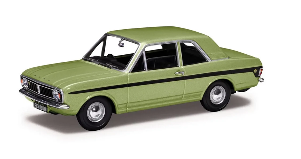 Corgi 1/43 Ford Cortina Mk2 Lotus - Fern Green 1 Corgi 1/43 Ford Cortina Mk2 Lotus - Fern Green