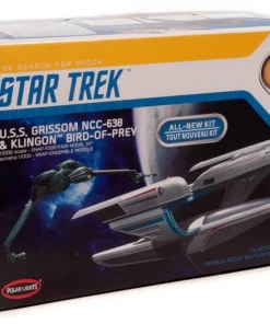 Polar Lights 1/1000 Star Trek USS Grissom NCC-638 & Klingon Bird Of Prey