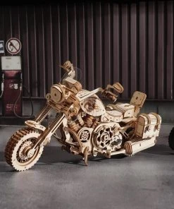 Rokr Cruiser Motorcycle 3D Wooden Puzzle Model Kit -Games Workshop shop 326739 17684.1676906200