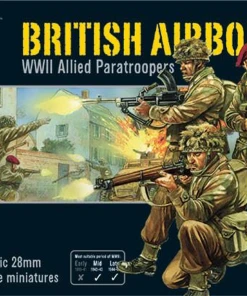Warlord Games 28mm Bolt Action British Airborne Allied Paratroopers 1943-1945