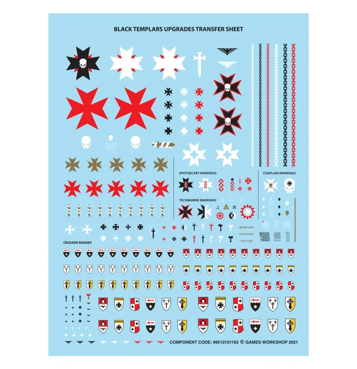 Games Workshop Black Templars Upgrades & Transfers 2 Games Workshop Black Templars Upgrades & Transfers - Image 2