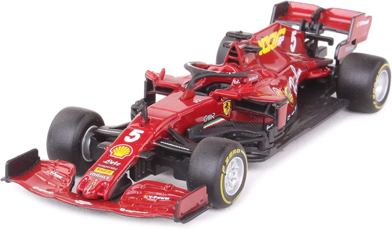 Burago 1/43 F1 2020 Ferrari Vettel #5 Diecast Model 1 Burago 1/43 F1 2020 Ferrari Vettel #5 Diecast Model