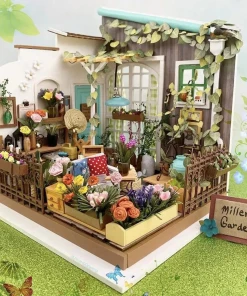 Rolife Miller's Garden Wooden Diorama Kit -Games Workshop shop DG108 2 39188.1677146372