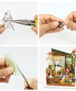 Rolife Miller's Garden Wooden Diorama Kit -Games Workshop shop DG108 5 74344.1677146372