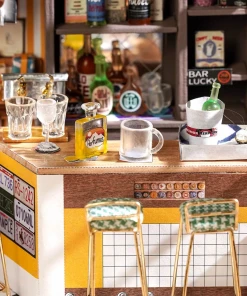 Rolife Light Music Bar Wooden Diorama Kit 14 Rolife Light Music Bar Wooden Diorama Kit -Games Workshop shop DG147 5 38710.1677143070