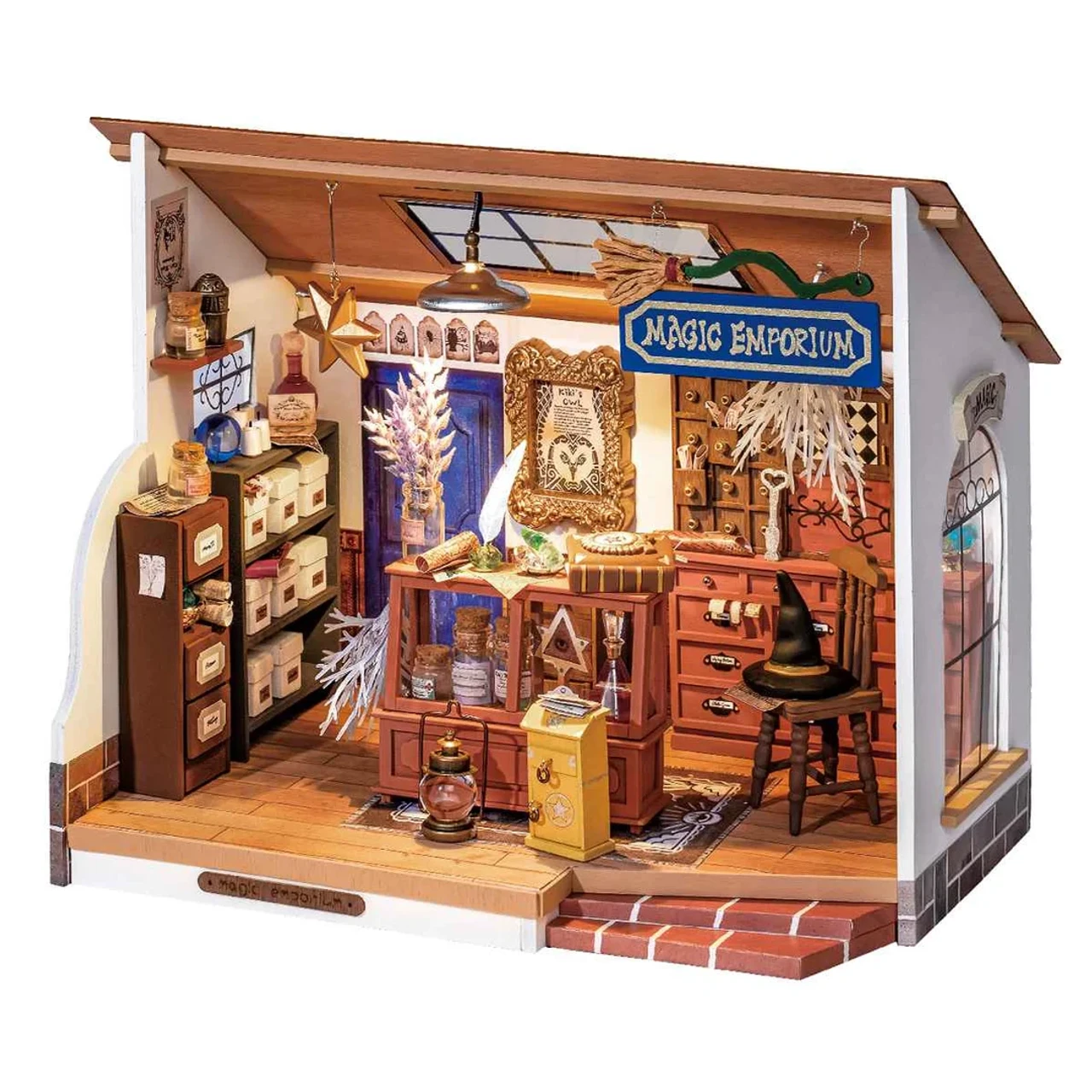 Rolife Kiki's Magic Emporium Wooden Diorama Kit 1 Rolife Kiki's Magic Emporium Wooden Diorama Kit