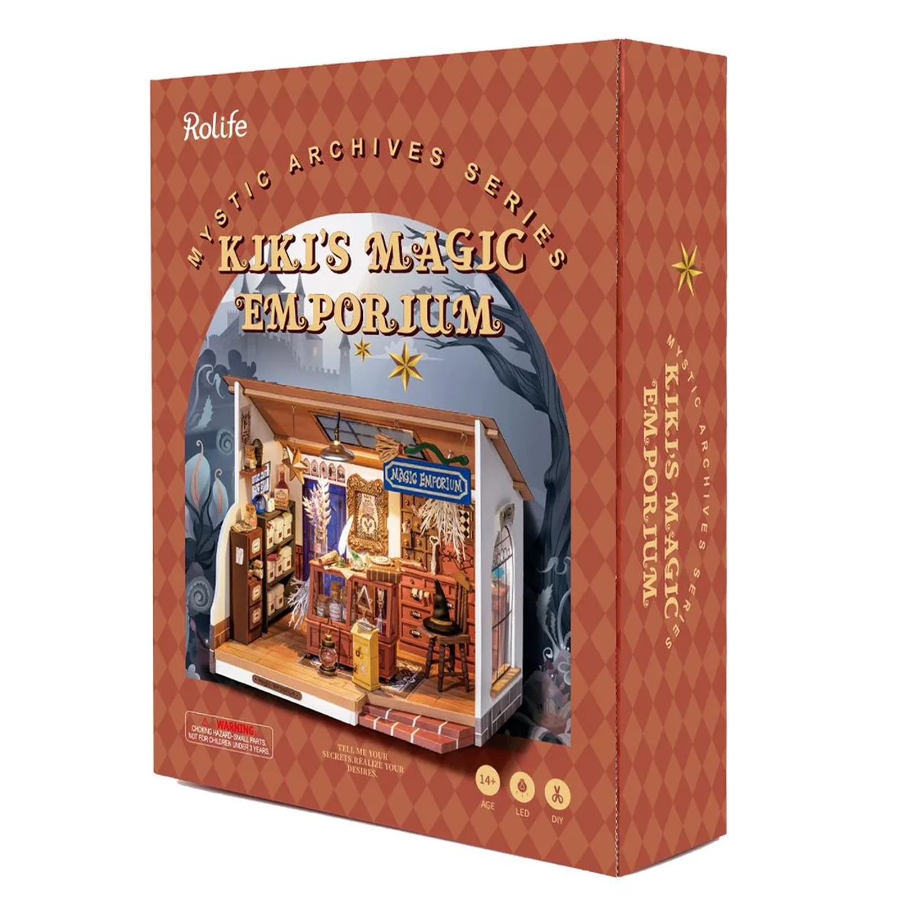 Rolife Kiki's Magic Emporium Wooden Diorama Kit 6 Rolife Kiki's Magic Emporium Wooden Diorama Kit - Image 6