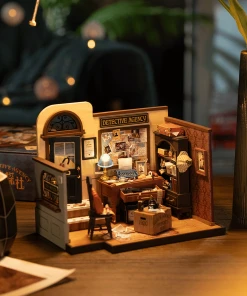 Rolife Mose's Detective Agency Wooden Diorama Kit -Games Workshop shop DG157 2 59492.1677145530