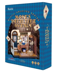 Rolife Mose's Detective Agency Wooden Diorama Kit -Games Workshop shop DG157 7 59809.1677145530