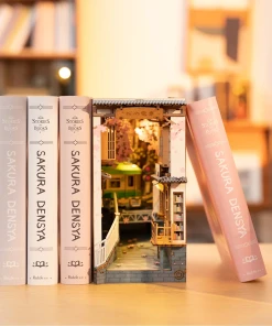 Rolife Sakura Densya 3D Creative Bookend -Games Workshop shop TGB01 1 67555.1676457958