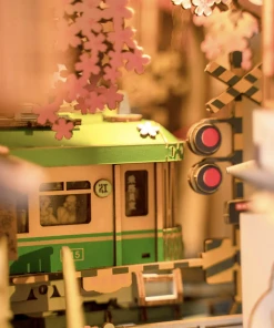 Rolife Sakura Densya 3D Creative Bookend -Games Workshop shop TGB01 2 41438.1676457958