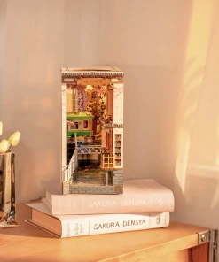 Rolife Sakura Densya 3D Creative Bookend -Games Workshop shop TGB01 5 33397.1676457958