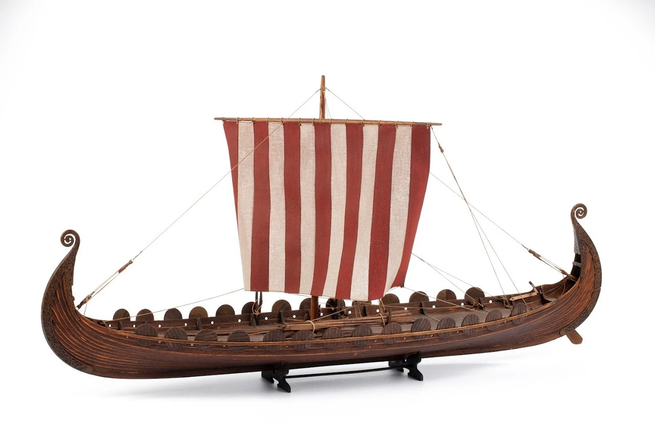 Billings Models 1/25 Oseberg Wooden Ship Kit 1 Billings Models 1/25 Oseberg Wooden Ship Kit