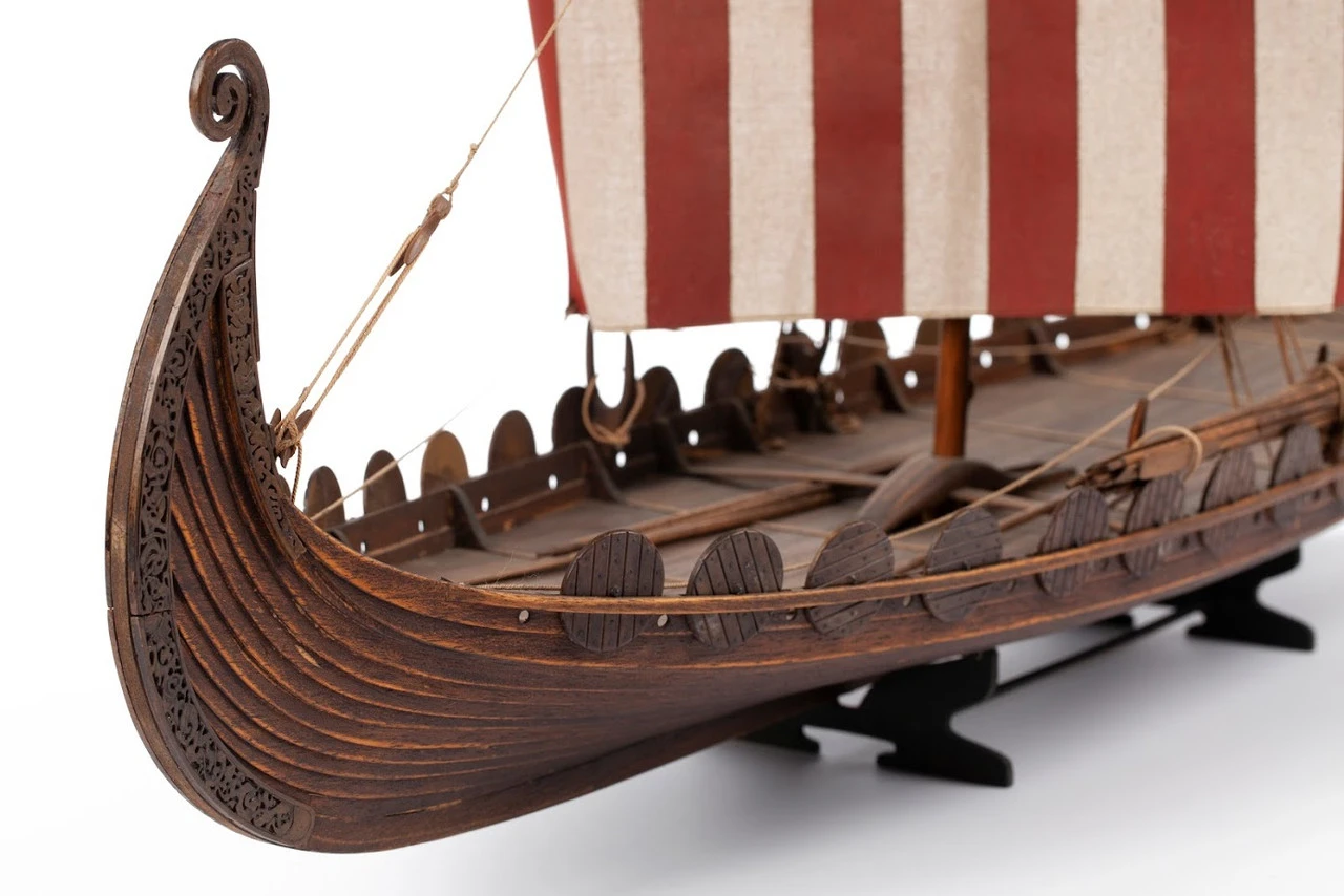 Billings Models 1/25 Oseberg Wooden Ship Kit 2 Billings Models 1/25 Oseberg Wooden Ship Kit - Image 2